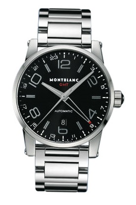 Mont-Blanc-TimeWalker-Automatic-GMT-Stainless.Steel-luxury-watch-LuxuryDiscovery.com.jpg